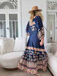 Catalonia Maxi Dress ~ Asha print