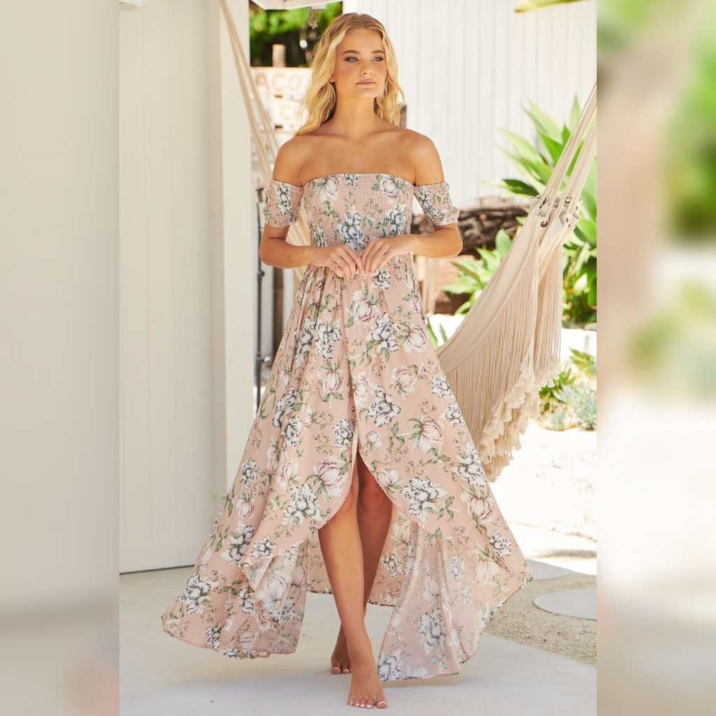 Piper Maxi Dress Alba print Kenzie Tenzie