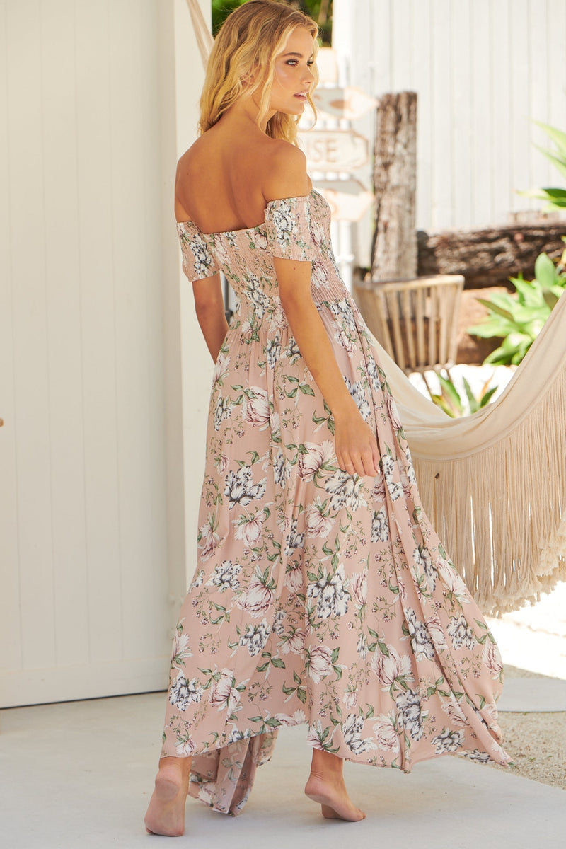 Alba print deals maxi dress