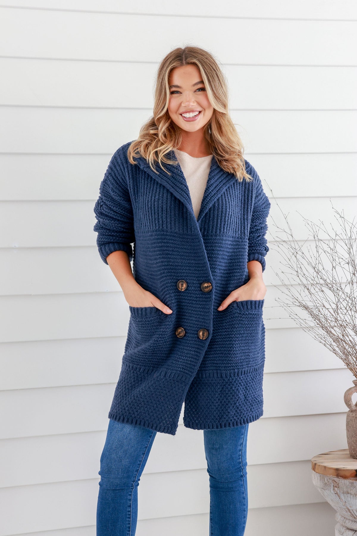 Poppy Knit Cardigan by Miracle Fashion Kenzie Tenzie