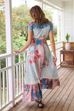 Romi Maxi Dress in Cemeli Print Kenzie Tenzie