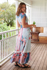 Romi Maxi Dress in Cemeli Print Kenzie Tenzie
