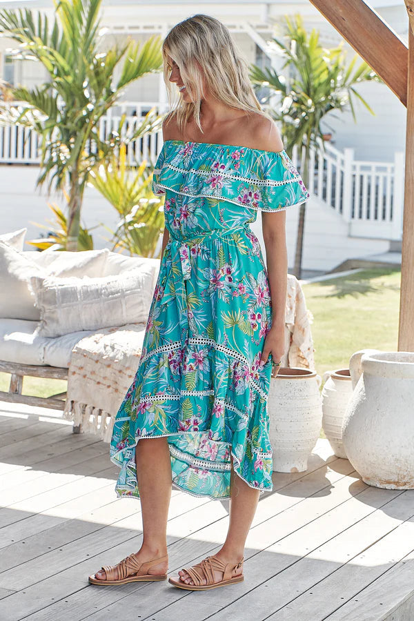 Romy Maxi Dress Wilder print Kenzie Tenzie