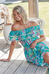 Romy Maxi Dress Wilder print Kenzie Tenzie