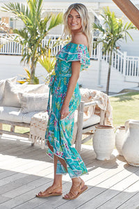 Romy Maxi Dress Wilder print Kenzie Tenzie