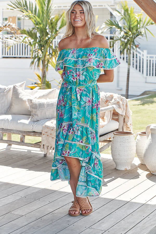 Romy Maxi Dress Wilder print Kenzie Tenzie