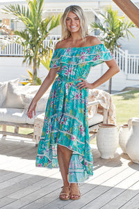 Romy Maxi Dress Wilder print Kenzie Tenzie