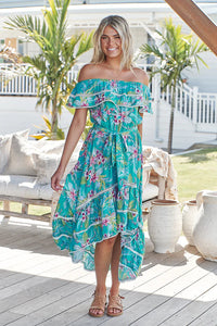Romy Maxi Dress Wilder print Kenzie Tenzie