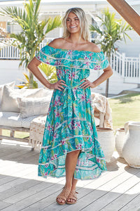 Romy Maxi Dress Wilder print Kenzie Tenzie