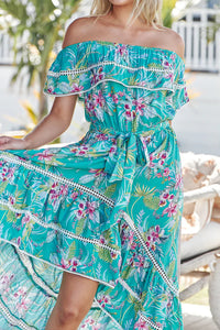 Romy Maxi Dress Wilder print Kenzie Tenzie