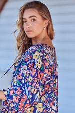 Rue Top Carnation print Kenzie Tenzie