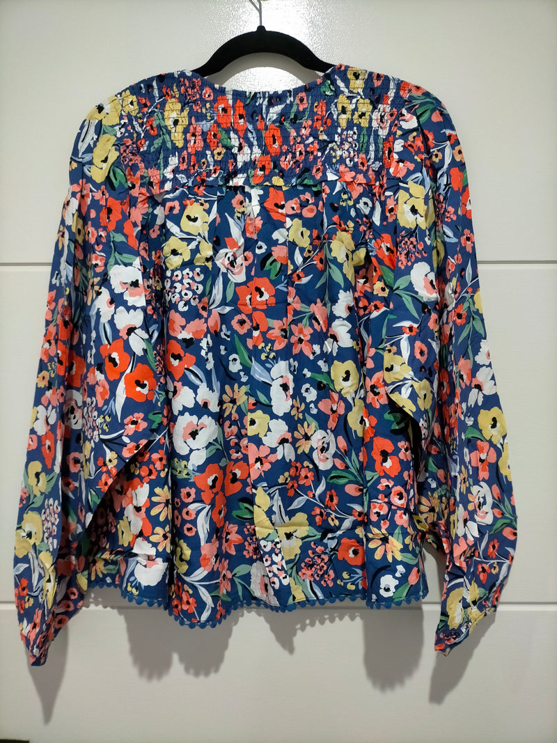 Rue Top Carnation print Kenzie Tenzie