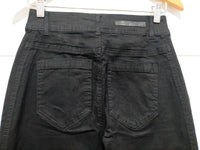Sailor Wide Leg Pocket Jeans black – flat lay close-up of back