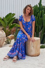 Saria Maxi Dress Soleil Print Kenzie Tenzie