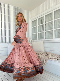Teresa Maxi Dress ~ Seraphina Print