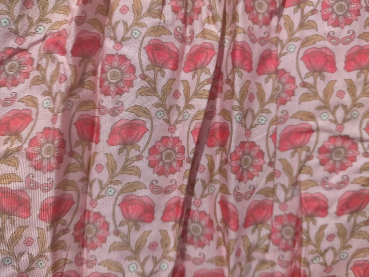 Shayla Maxi Skirt Rose Blossom print Kenzie Tenzie