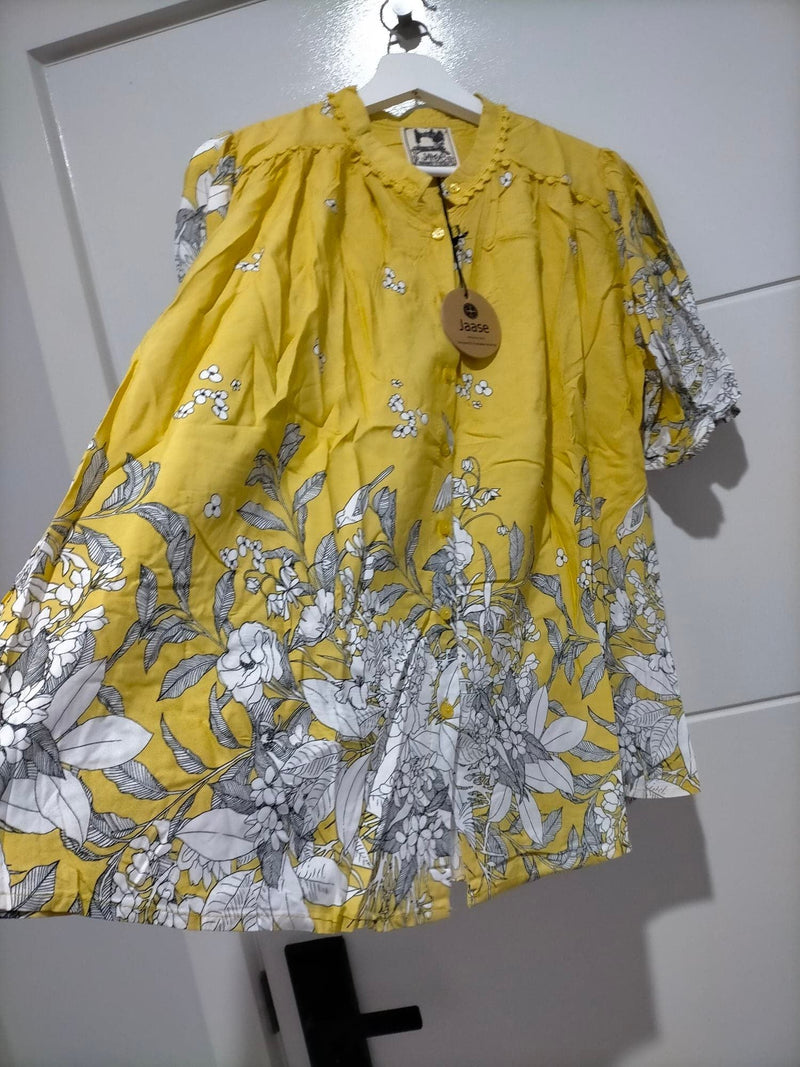 Sierra Top Calla Lily Print Kenzie Tenzie