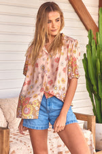 Sierra Top Daisies Print Kenzie Tenzie