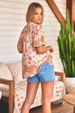 Sierra Top Daisies Print Kenzie Tenzie