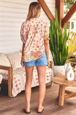 Sierra Top Daisies Print Kenzie Tenzie