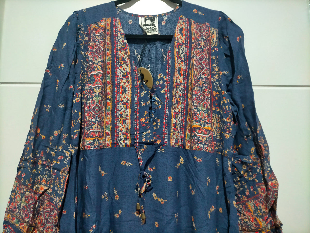 Teresa Maxi Dress Esta Print Kenzie Tenzie