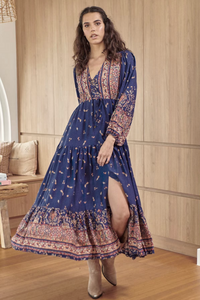 Teresa Maxi Dress Esta Print Kenzie Tenzie