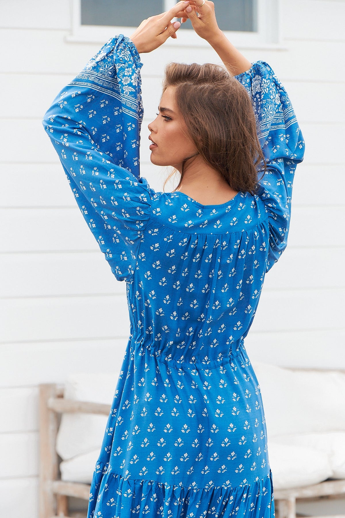 Teresa Maxi Dress Saint Print Kenzie Tenzie