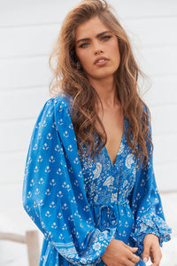 Teresa Maxi Dress Saint Print Kenzie Tenzie