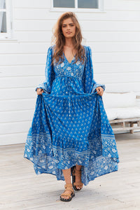 Teresa Maxi Dress Saint Print Kenzie Tenzie