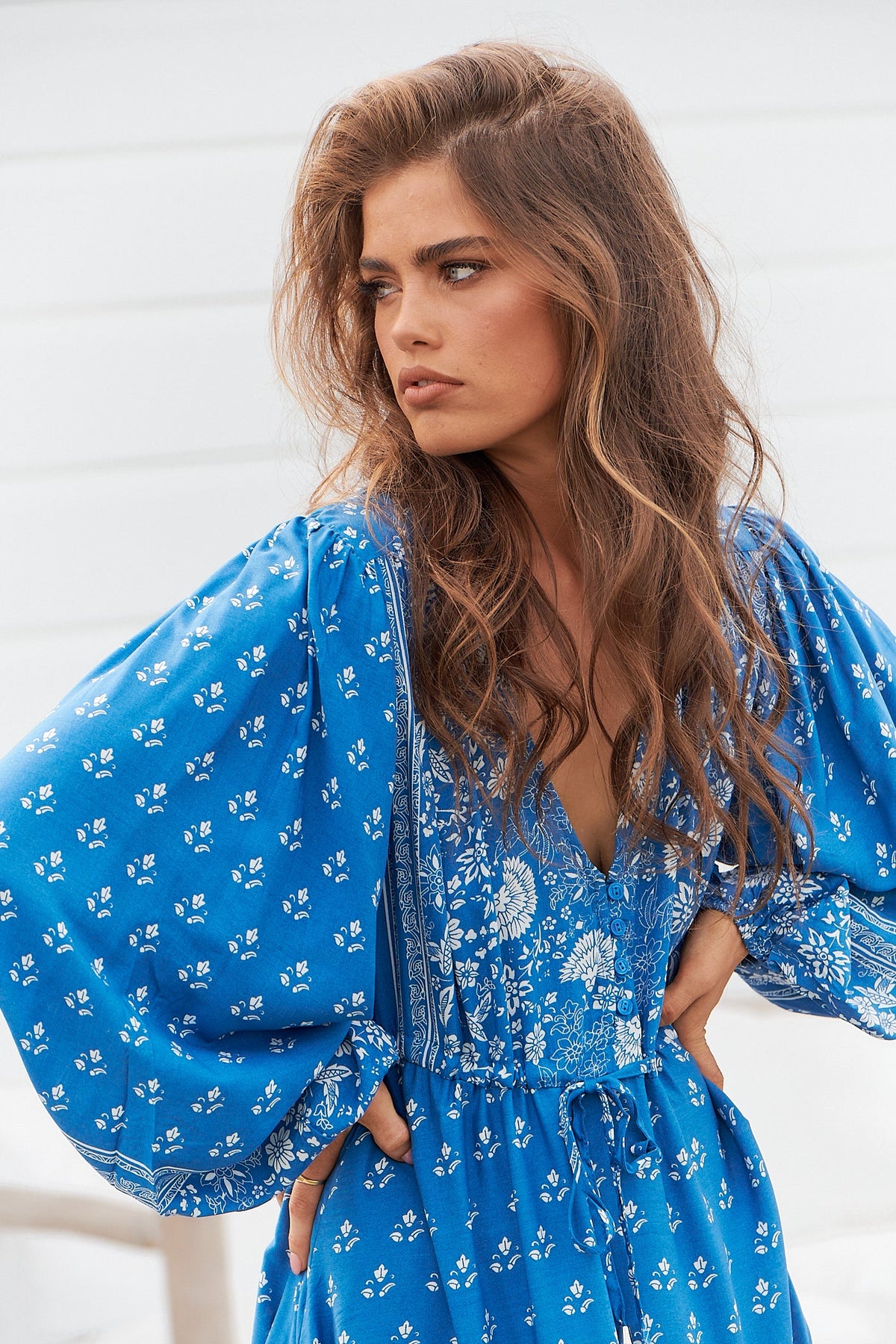 Teresa Maxi Dress Saint Print Kenzie Tenzie