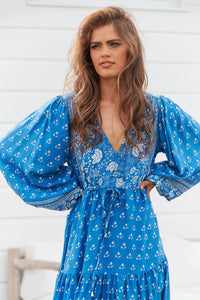 Teresa Maxi Dress Saint Print Kenzie Tenzie