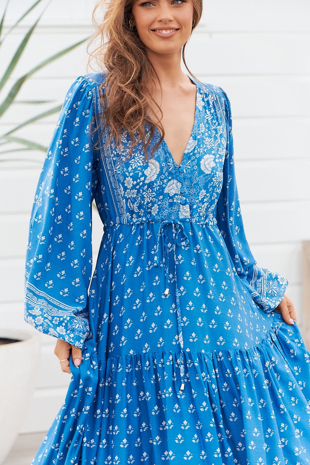Teresa Maxi Dress Saint Print Kenzie Tenzie