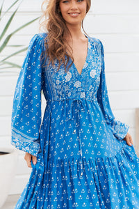 Teresa Maxi Dress Saint Print Kenzie Tenzie