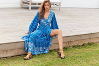 Teresa Maxi Dress Saint Print Kenzie Tenzie