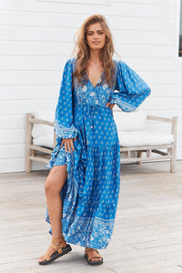 Teresa Maxi Dress Saint Print Kenzie Tenzie