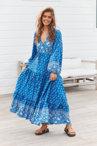 Teresa Maxi Dress Saint Print Kenzie Tenzie