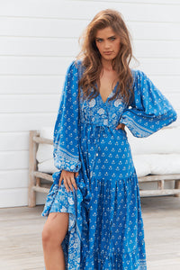 Teresa Maxi Dress Saint Print Kenzie Tenzie