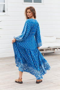 Teresa Maxi Dress Saint Print Kenzie Tenzie