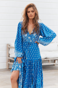 Teresa Maxi Dress Saint Print Kenzie Tenzie