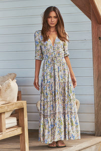 Tessa Maxi Dress Beachley Print Kenzie Tenzie
