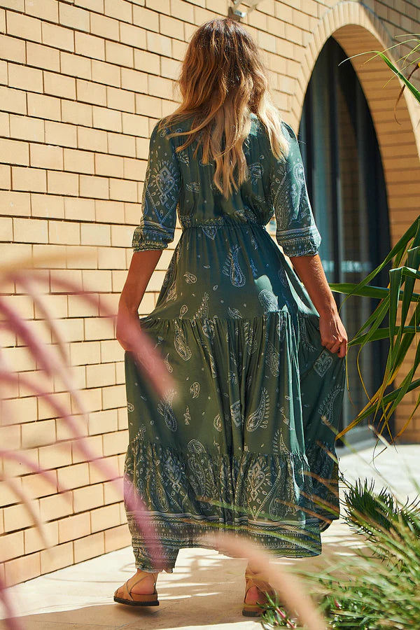 Tessa Maxi Dress Constance Print Kenzie Tenzie