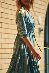 Tessa Maxi Dress Constance Print Kenzie Tenzie