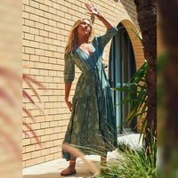 Tessa Maxi Dress Constance Print Kenzie Tenzie
