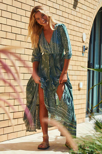 Tessa Maxi Dress Constance Print Kenzie Tenzie