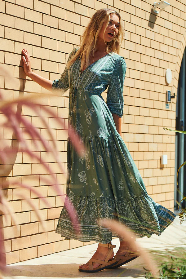 Tessa Maxi Dress Constance Print Kenzie Tenzie