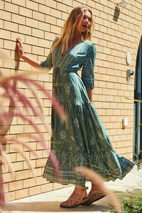 Tessa Maxi Dress Constance Print Kenzie Tenzie