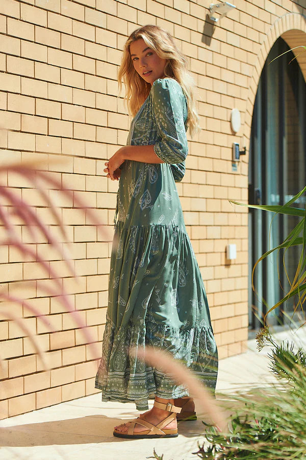 Tessa Maxi Dress Constance Print Kenzie Tenzie