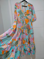 Tessa Maxi Dress Kiawah Print Kenzie Tenzie
