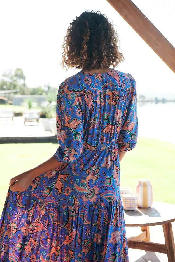 Tessa Maxi Dress Nirvana Print Kenzie Tenzie