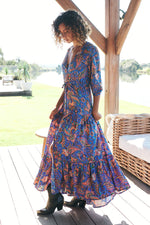 Tessa Maxi Dress Nirvana Print Kenzie Tenzie